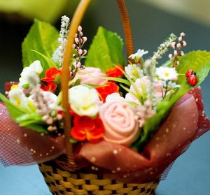 букет цветов для девочки